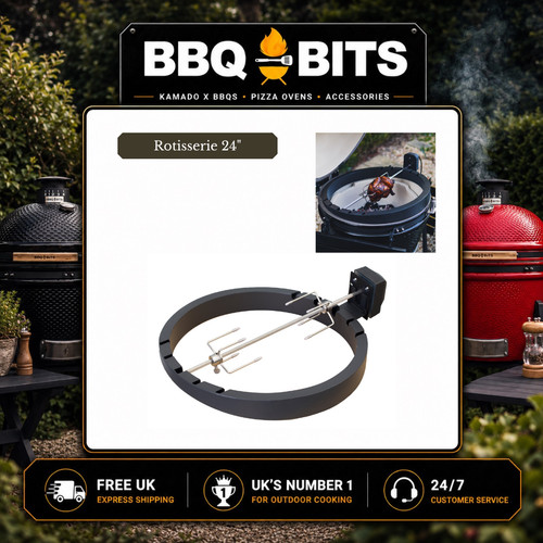 Electric rotisserie for - 24",