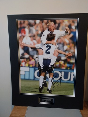 Paul gascoigne signed - paul,