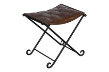 Iron And Real Genuine Leather