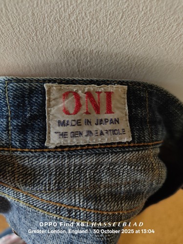 Oni japanese selvedge denim - selvedge,