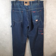 Vintage Ecko Unltd. Y2K Hip Hop Jeans Mens W38 L34 Baggy Blue Denim