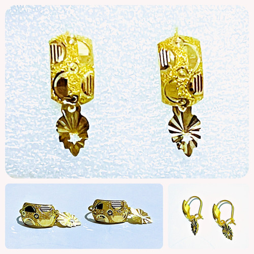 22k stunning earrings - stunning,