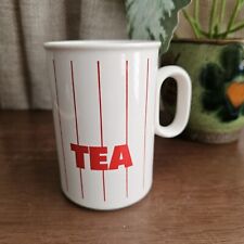 Vintage Hornsea Red Stripe TEA