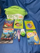 Kids Leap Frog Tag Junior Reader & 4 Books & Storage Bag educational toys