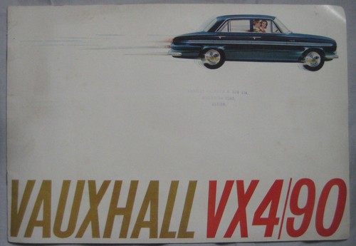 1963 vauxhall vx4 brochure - 1963,