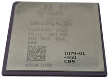 Retro/Vintage Ceramic Sun UltraSparc IIi SME1532 650MHz Socket PGA370 CPU