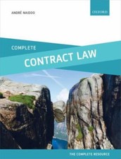 Complete Ser.: Complete Contract Law : Text, Cases, and Materials by André...