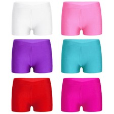 Kids Girls Underpants Dance Knickers Fitness Shorts Tight Jogging Sports Jazz
