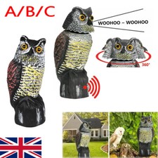 Large realistic owl decoy - large,