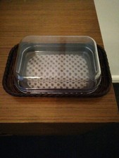 Vintage/ Retro Emsa W Germany Butter Dish / Vintage Campervan / Camping / 70s