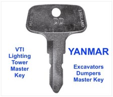 YANMAR Master Plant Key for