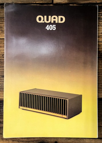 Quad model 405 amplifier 3pg - quad,