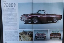 CC 2018 extract article ASTON MARTIN DB6 VOLANTE cabrio overview 2 printed sides