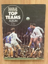 Marshall Cavendish Book Of Football Top Teams Sticker Album 1971 62% Complete VG