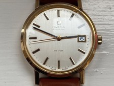 1975  OMEGA De Ville 9ct Solid Gold Automatic Men's Watch