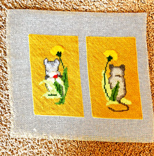 Vintage Completed Needlepoint