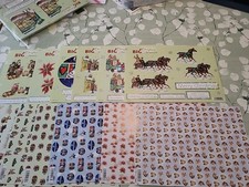 6 Big & Beautiful Die Cut Topper Sheets With Matching Backing Papers