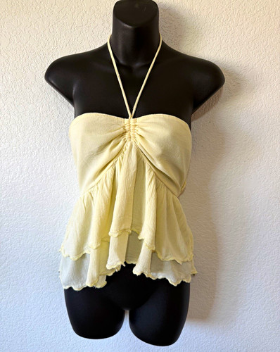 Hollister women cream - cream, cotton