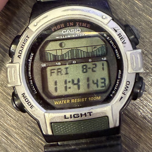 Vintage casio forester fish - vintage,