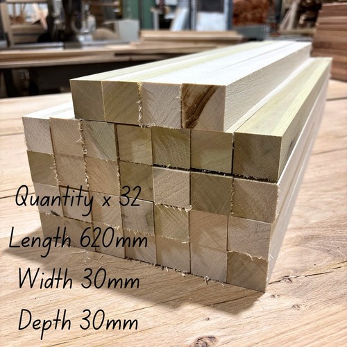 Planed tulipwood offcuts - offcuts,