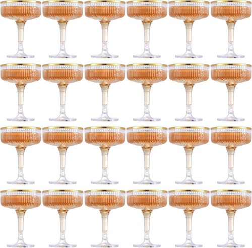Pcs plastic champagne - 24,