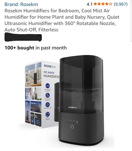 Rosekm humidifiers for - for, bedroom