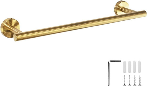 Yuet towel rail brushed - rail,