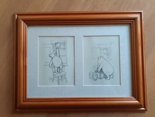 2 WINNIE THE POOH FRAMED E H