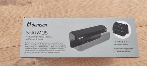 Damson atmos speaker - s-atmos, modular