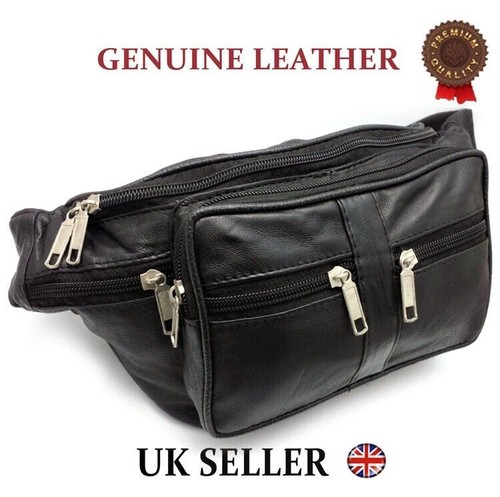 Travel leather bum bag - bum,