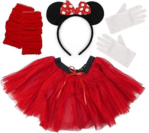 Minnie mouse red tutu white - tutu,