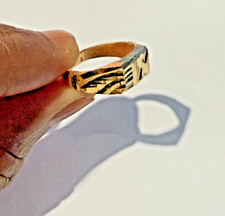 RINGS Gold Plated/Grooved