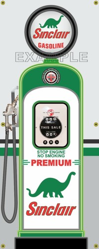 Sinclair gas pump - wayne, 50s