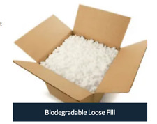 6 Cubic Foot Ft of ECOFLO Biodegradable Loose Void Fill Packing Peanuts +24h DEL