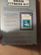 Brain Trainer Mensa - The High IQ Society - Boxed With Instructions+ Brain Fitne