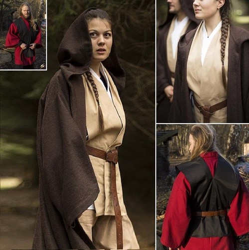Medieval luke tabard black - medieval,