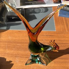 Murano Vintage Glass Cockerel