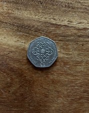 VERY RARE  50p coin
