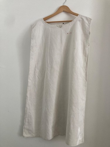 Antique linen hemp - hemp, nightgown