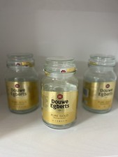 3 X Douwe Egberts Glass Coffee