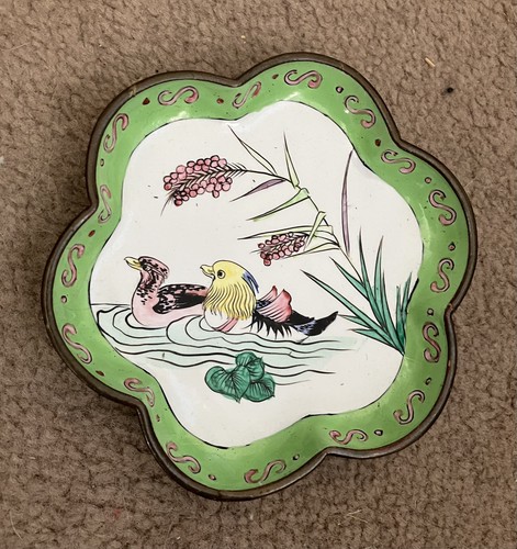 Vintage chinese canton - chinese, enamel