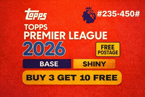 Topps premier league 2026 - topps,