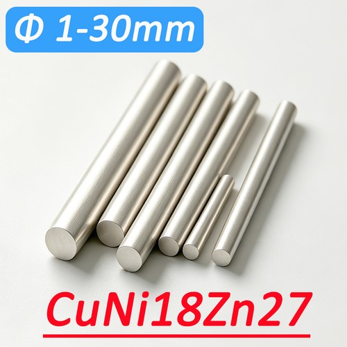 Nickel silver round bar rod - nickel,