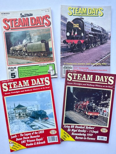 Steam days railway magazine - steam,