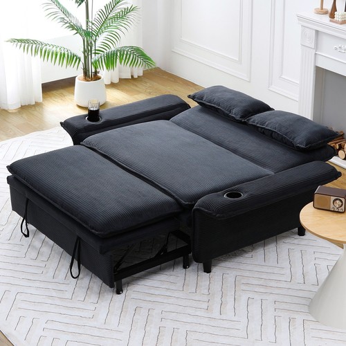 Corduroy loveseat sofa - corduroy,
