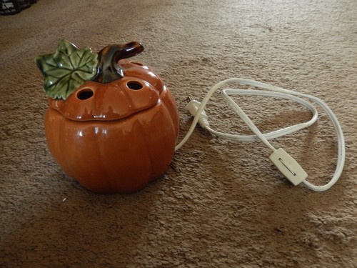 Yankee candle pumpkin electric - candle,