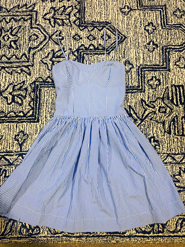Superdry blue white striped - &,