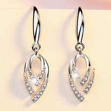 925 Sterling Silver 2 Oval