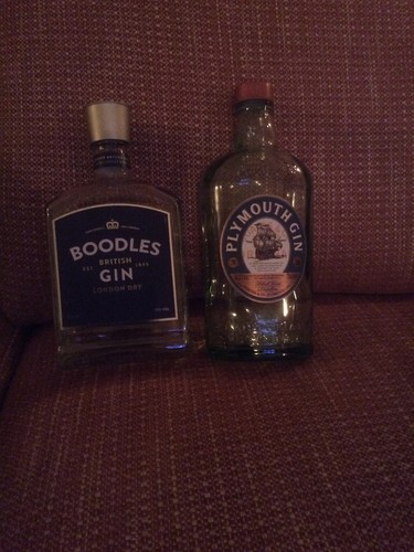 Boodles empty gin - empty, +
