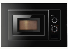 Dent Cookology Black Built-in Microwave & Integrated Frame  -Black - IM17LBK